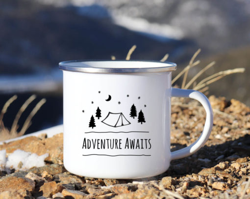 adventure camping mug