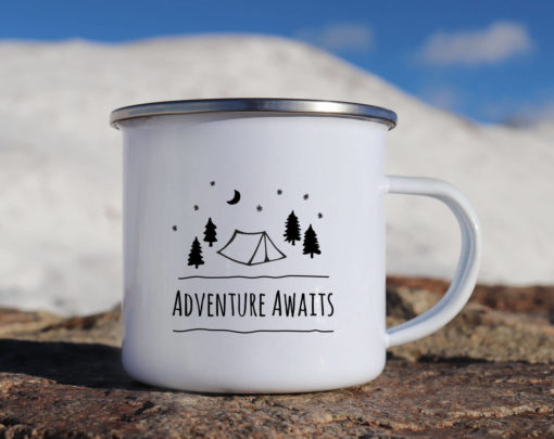 adventure awaits winter mug