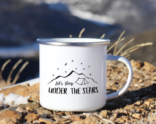 Best Camping Mug - Let's Sleep Under the Stars