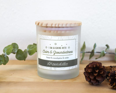 Calm & Groundedness Alignment Candle